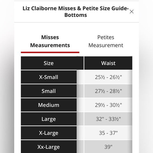 Liz Claiborne Womens Mid Rise Wide Leg Pull-On Pants - Picture 5 of 7